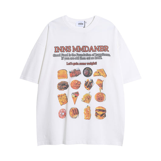 Camiseta Estampada BBQ para Hombre