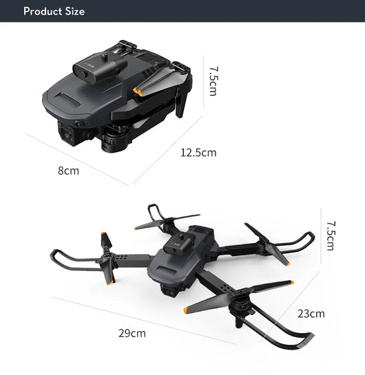Dron 4K con Evasión de Obstáculos y Control Remoto Profesional - Image 25