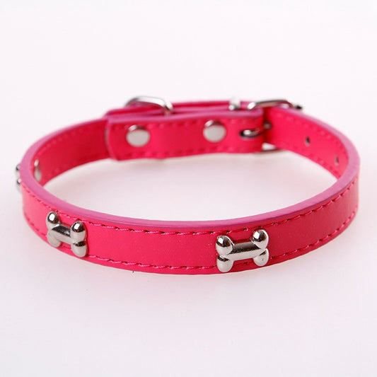 Collar Personalizado de Moda para Mascotas en PU