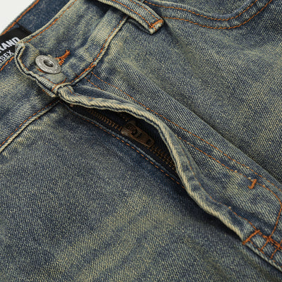 Pantalones Vaqueros Rotos Estilo Punk Retro para Hombre - Image 3