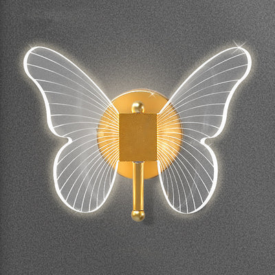 Lámpara de Pared Mariposa Lujo Minimalista para Dormitorio - Image 3