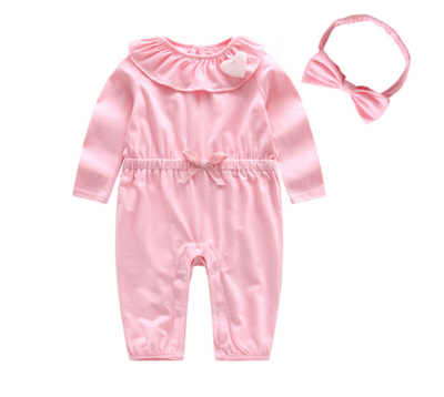 Pijama Enterizo de Algodón con Lazo para Bebé Niño y Niña - Image 14