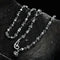 Collar de Plata Esterlina S925 Calavera Vintage Tailandesa con Rosa y Letra