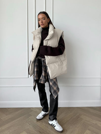 Chaleco de Algodón Premium Otoño Invierno Estilo Europeo - Image 12
