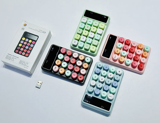 Teclado Inalámbrico Portátil Q3 Colores Macaron - Image 3