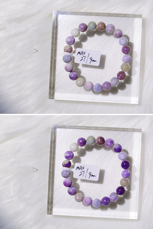 Pulsera de Sodalita Natural que Cambia a Púrpura con la Luz Solar - Image 5