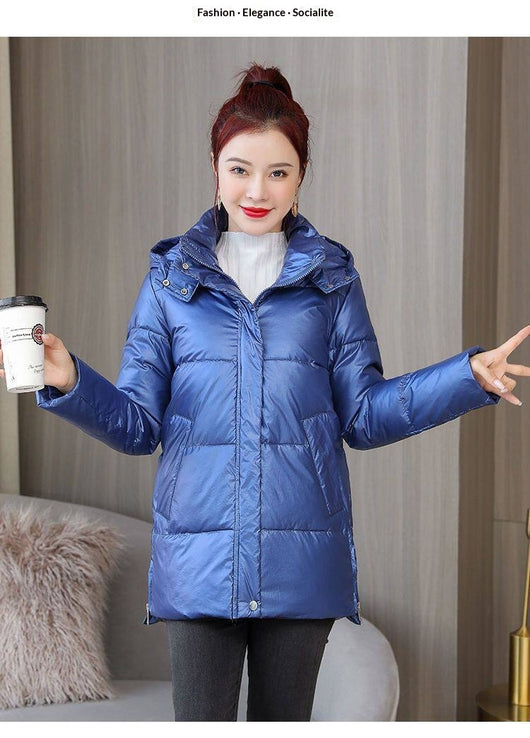 Chaqueta Acolchada Corta Suelta con Relleno Sintético - Image 15
