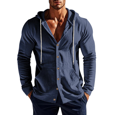 Camisa Suelta Americana Primavera Otoño para Hombre - Image 16