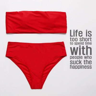 Bikini Tubo Liso Dos Piezas - Diseño Elegante y Versátil - Image 5