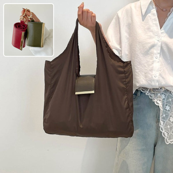 Bolso de Hombro para Mujer Gran Capacidad con Llavero Integrado