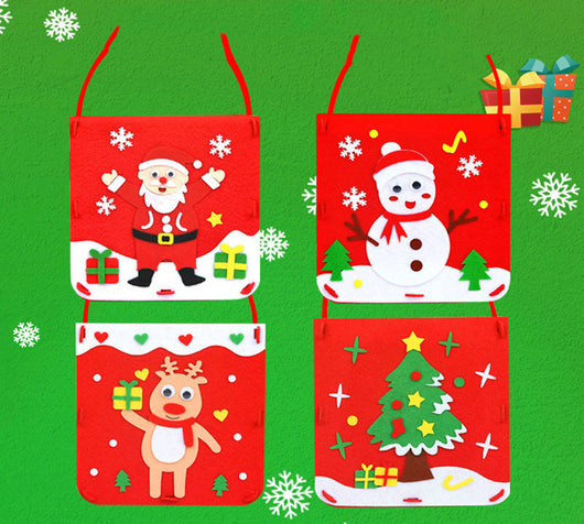 Kit Creativo para Bolsas de Regalo Navideñas Hechas a Mano - Image 13