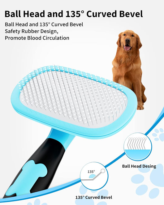 Cepillo Deshedding para Perros y Gatos - Herramienta Profesional de Aseo - Image 6