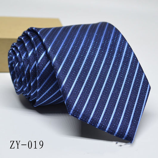 Corbata Clásica Rayada 1200D para Hombre - Elegancia Profesional - Image 49