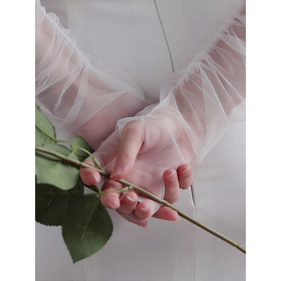 Guantes de Novia Elegancia Simple Super Fairy J - Image 12