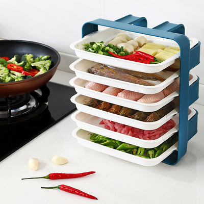 Repisa Flotante de Cocina Montada en Pared - Organizador Multifuncional - Image 9