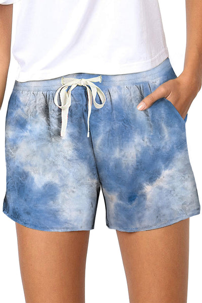 Shorts de Playa Tie Dye Degradado Slim Fit - Casual Verano - Image 17