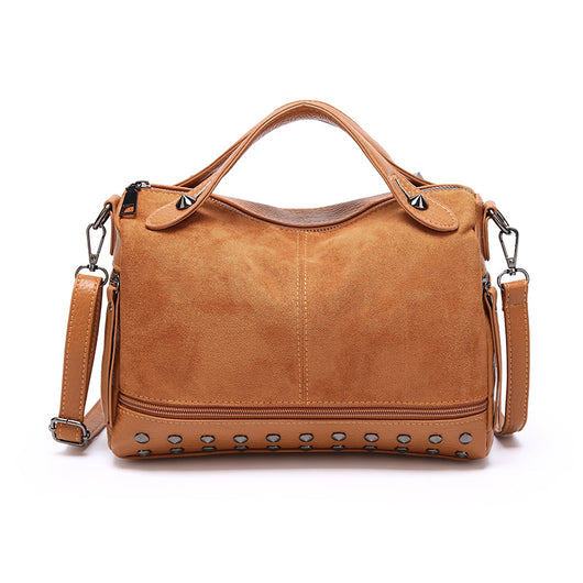 Bolso Retro para Mujer con Remaches y Acabado Mate - Versátil y Elegante - Image 12