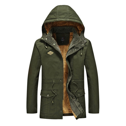 Chaqueta de Algodón Grueso para Hombre - Abrigo Cálido y Resistente - Image 4