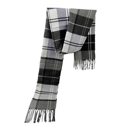 Bufanda Reversible a Cuadros para Hombre - Estilo Versátil - Image 50