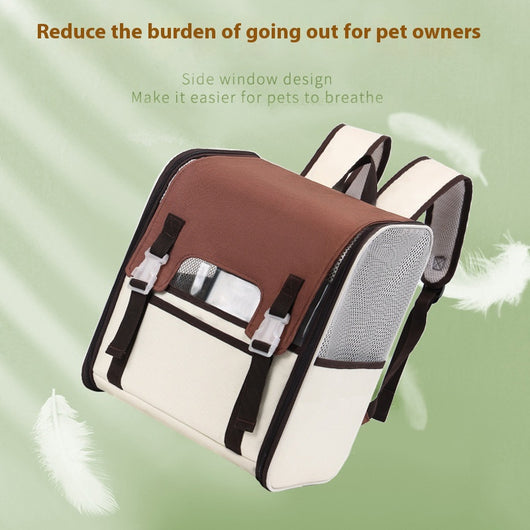 Mochila Transportadora de Gatos Respirable y Plegable - Image 3