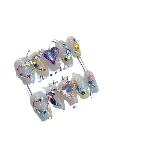 Armadura de Fototerapia con Diseño Patchwork de Diamantes Arcoíris