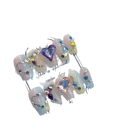 Armadura de Fototerapia con Diseño Patchwork de Diamantes Arcoíris