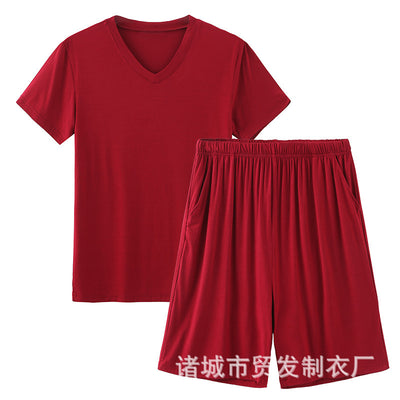 Pijama de Verano Modal para Hombre - Shorts y Manga Corta - Image 9