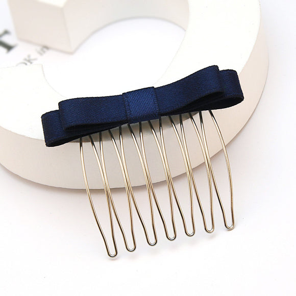 Peineta Decorativa con Moño - Accesorio para el Cabello Elegante