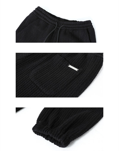 Pantalones Casuales Holgados con Cordón para Hombre - Image 6