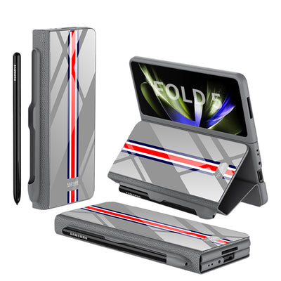 Funda de Cristal Protectora para Galaxy Z Fold5 - Diseño Flip Creativo - Image 45