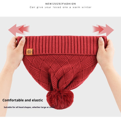 Conjunto Completo de Abrigo: Gorro, Bufanda y Guantes en Lana Térmica - Image 16