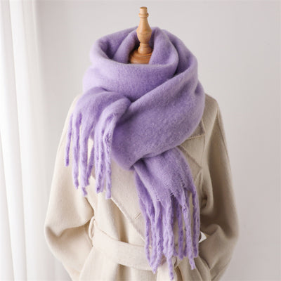 Bufanda Térmica Versátil con Borlas Extendidas para Invierno - Image 49