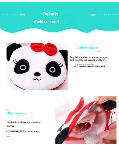 Monedero Peluche Adorable con Diseño Cartoon - Estuche para Llaves Mujer - Image 21