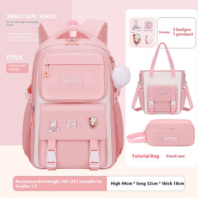Mochila Escolar de Gran Capacidad Ergonómica para Niños - Image 29