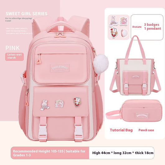 Mochila Escolar de Gran Capacidad Ergonómica para Niños - Image 29
