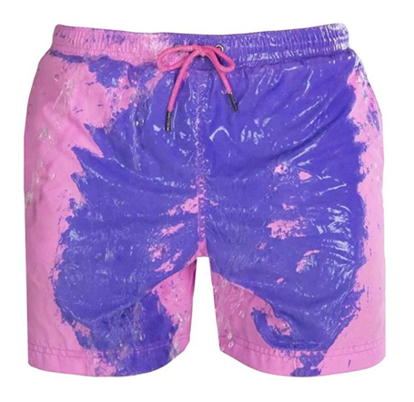 Shorts de Baño Termocromáticos para Hombre - Secado Rápido y Estilo Verano - Image 21