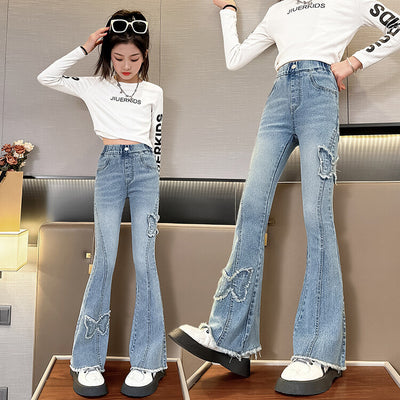Pantalones Acampanados de Mezclilla para Niños - Image 6