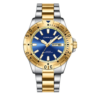 Reloj de Negocios para Hombre con Esfera Grande, Resistente al Agua y Doble Calendario - Image 5