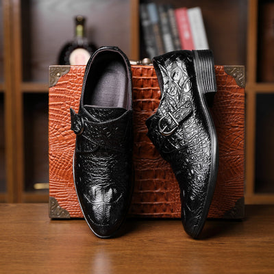 Zapatos de Cuero Casual con Hebilla - Estilo Ejecutivo - Image 5