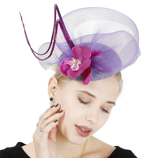 Tocado de Plumas Elegante para Fiestas - Accesorios Princesa Palacio Noble - Image 25