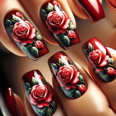 Uñas Postizas Removibles - Set de 24 Piezas - Image 8