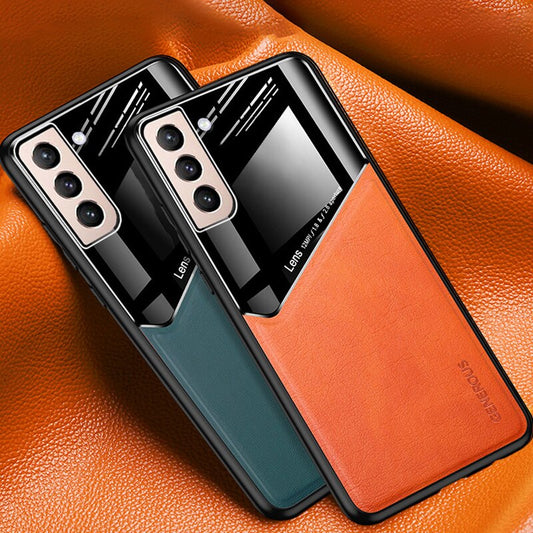 Funda Protectora Magnética de Cuero para Samsung S21+, A22, M32 y Note20