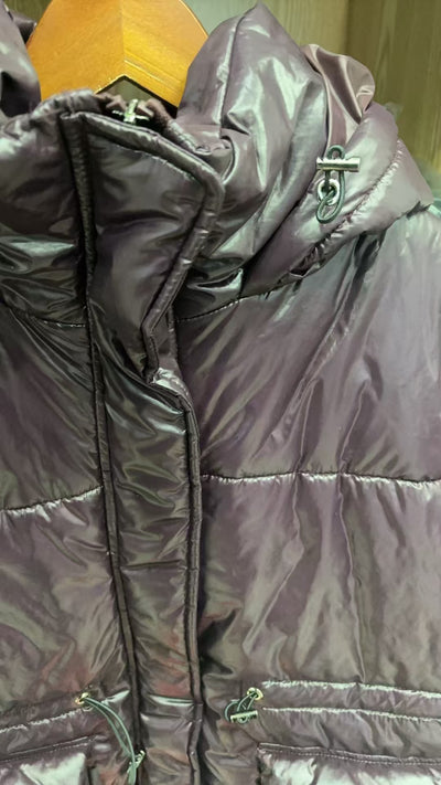 Chaqueta Acolchada de Algodón con Cierre en Cintura para Mujer - Image 17