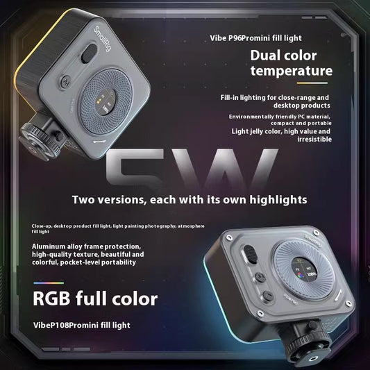 Aro de Luz LED Bicolor Compacto