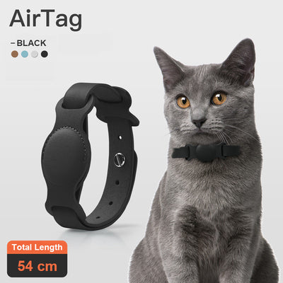Funda Protectora de Cuero con Dispositivo Localizador para Collar de Gatos y Perros - Image 3