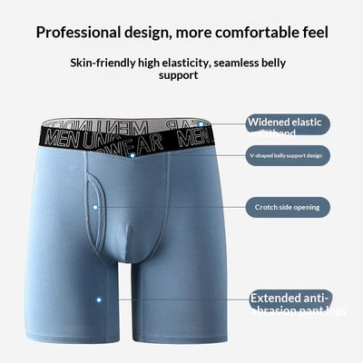 Boxer Briefs Deportivos Hombre Largo Transpirable con Soporte en V - Image 14