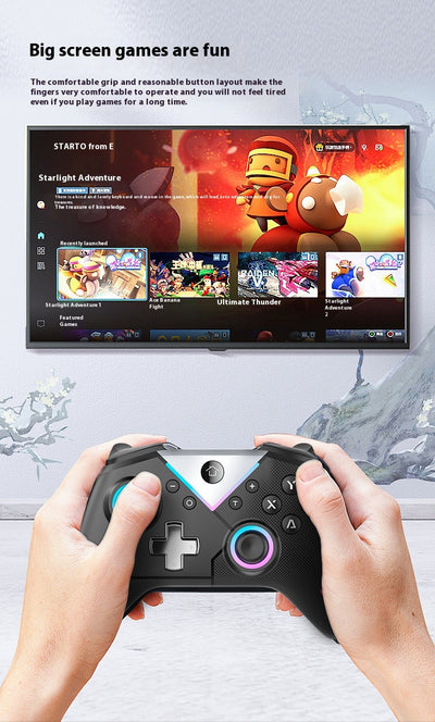 Control Inalámbrico Bluetooth con Vibración Hall Trigger para Nintendo Switch - Image 20