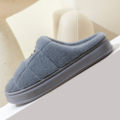 Pantuflas de Cuadros para Hombre - Cálidas, Antideslizantes y Cómodas para Casa - Image 4