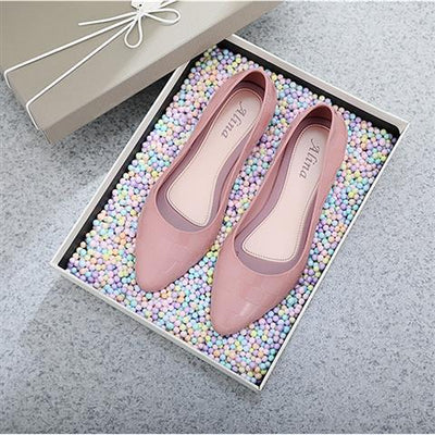 Zapatos planos con punta afilada para mujer - Image 9