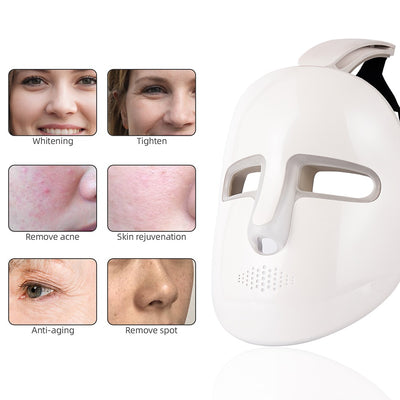 Mascarilla Facial LED con Luz de Colores y Carga Inalámbrica - Image 2